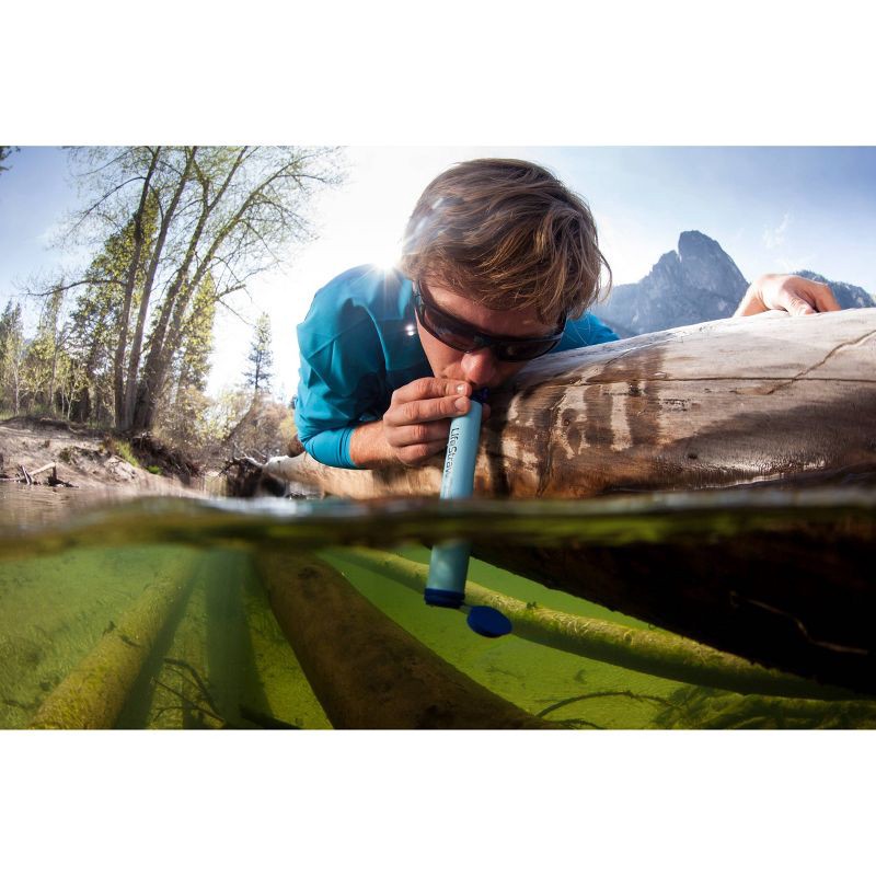 slide 7 of 12, LifeStraw Personal Water Filter - Blue, 1 ct