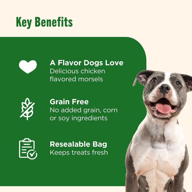 slide 5 of 12, Nutrish Savory Roasters Grain Free Chewy Chicken Dog Treats - 12oz, 12 oz