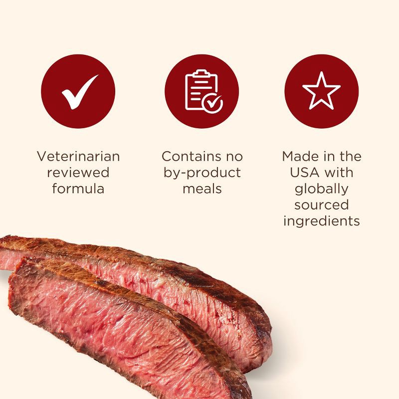 slide 6 of 12, Nutrish Burger Bites Beef Burger with Bison Recipe Chewy Dog Treats - 12oz, 12 oz