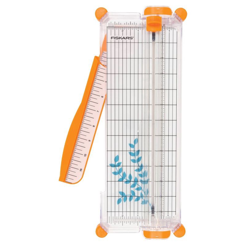 slide 3 of 4, Fiskars SureCut Scrapbooking Paper Trimmer (12"), 1 ct