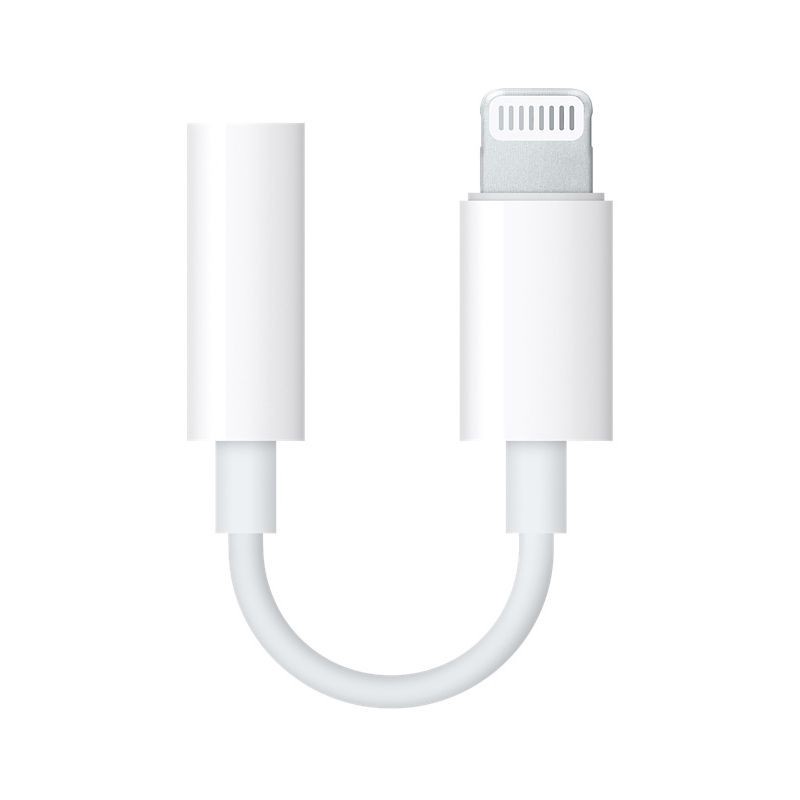 slide 2 of 3, Apple Lightning to 3.5mm Headphone Adapter, 1 ct