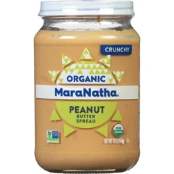 MaraNatha Organic No Stir Crunchy Roasted Peanut Butter