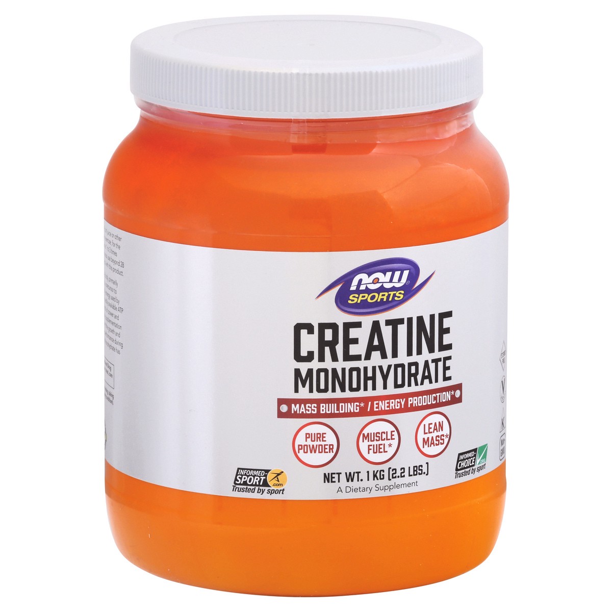 slide 2 of 9, NOW Creatine Monohydrate Powder - 2.2 lbs., 2.2 lb