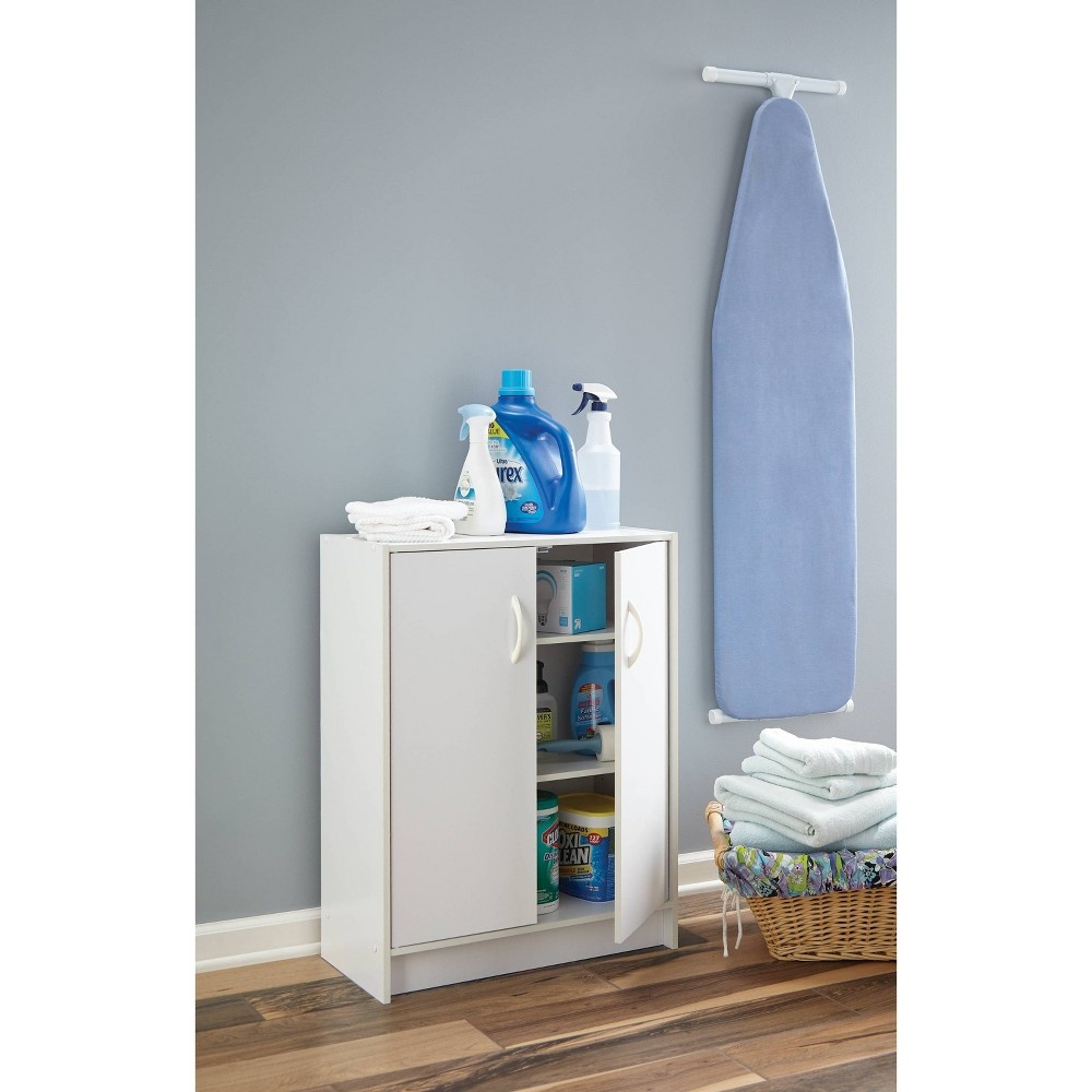 slide 2 of 3, ClosetMaid Two Door Storage Cabinet White, 1 ct