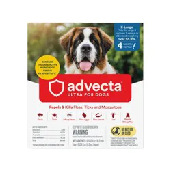 Advecta Pet Insect Flea Drops Treatment for Dogs - XL - Over 55lbs - 4ct