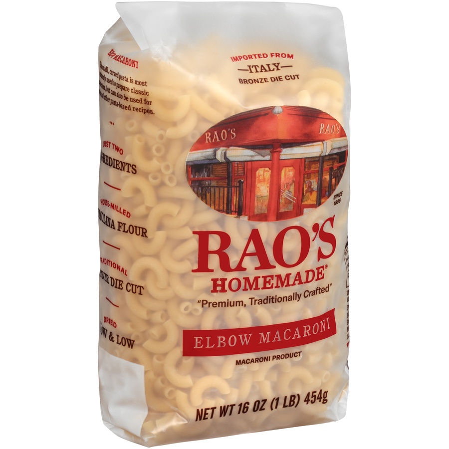 slide 2 of 7, Rao's Homemade Elbow Macaroni, 16 oz