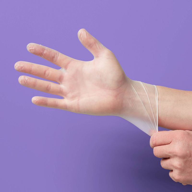 slide 2 of 3, Vinyl Exam Gloves - 50ct - up&up™, 50 ct