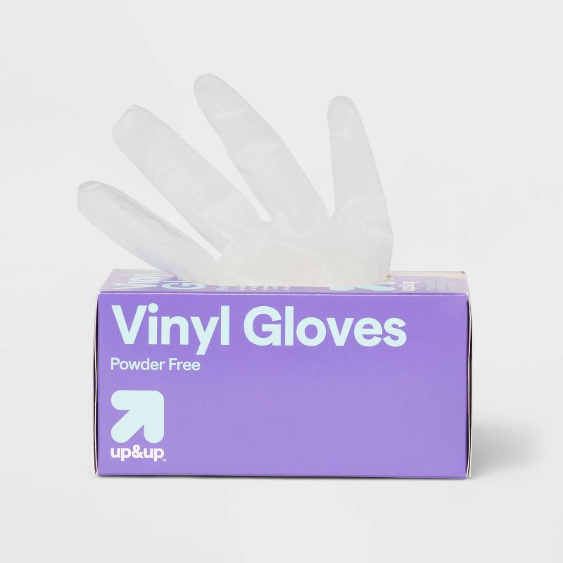 slide 3 of 3, Vinyl Exam Gloves - 50ct - up&up™, 50 ct