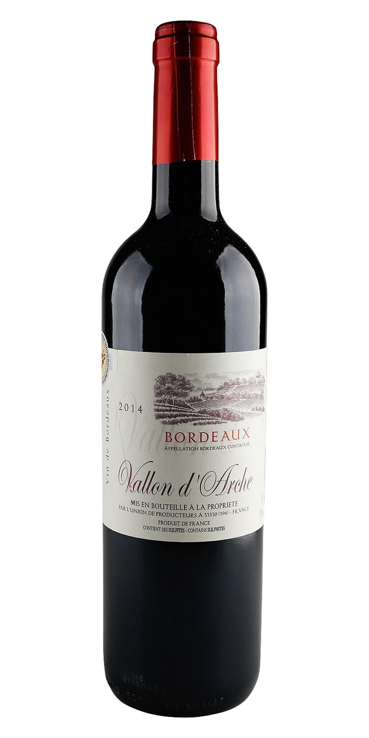 slide 1 of 1, Vallon d'Arche Bourdeaux, 2014, 750 ml