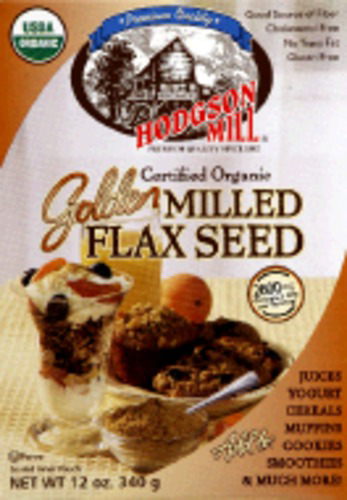 slide 1 of 1, Hodgson Mill Meal - Organic Milled Flaxseed, 12 oz