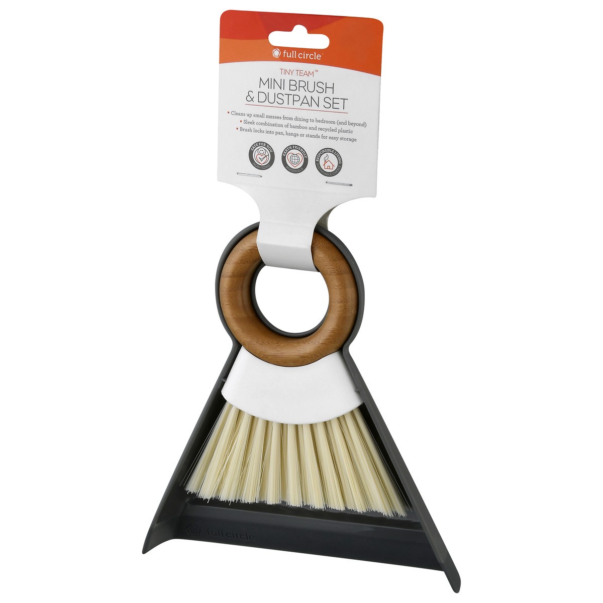 slide 2 of 9, Full Circle Tiny Team Mini Brush & Dustpan Set 1 ea, 1 ct