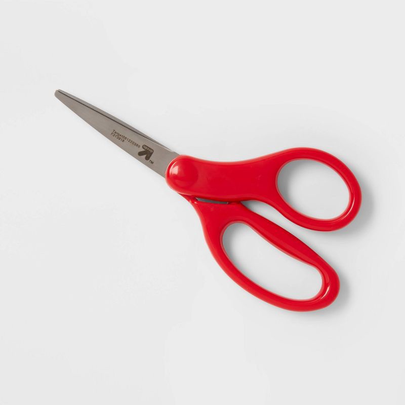 slide 3 of 4, 6" Kids' Scissors Pointed Tip - up&up™: School Safety, Multicolor, ABS & Steel, Non-Powered Desk Tool, 1 ct
