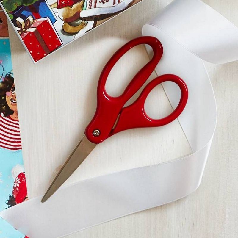 slide 4 of 4, 6" Kids' Scissors Pointed Tip - up&up™: School Safety, Multicolor, ABS & Steel, Non-Powered Desk Tool, 1 ct