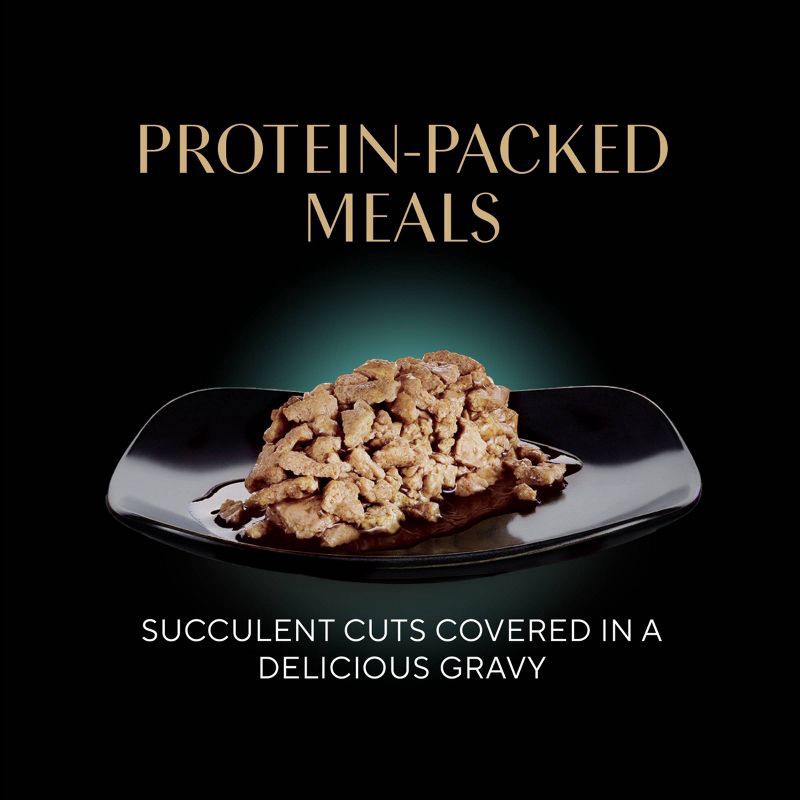 slide 2 of 13, Sheba Perfect Portions Cuts in Gravy Chicken and Turkey Flavor Variety Pack Wet Cat Food - 2.64oz/12ct, 2.64 oz, 12 ct