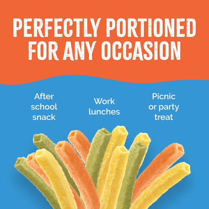 slide 4 of 7, Sensible Portions Sea Salt Garden Veggie Straws - 1oz, 1 oz