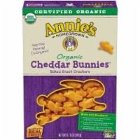 slide 1 of 1, Annie's Organic Cheddar Bunnies Baked Snack Crackers, 6.75 oz