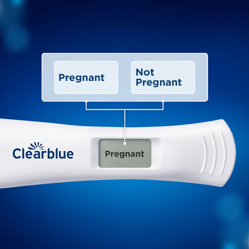 Clearblue Pregnancy Test Combo Pack, Digital with Smart Countdown & Rapid  Detection 4 Ct 