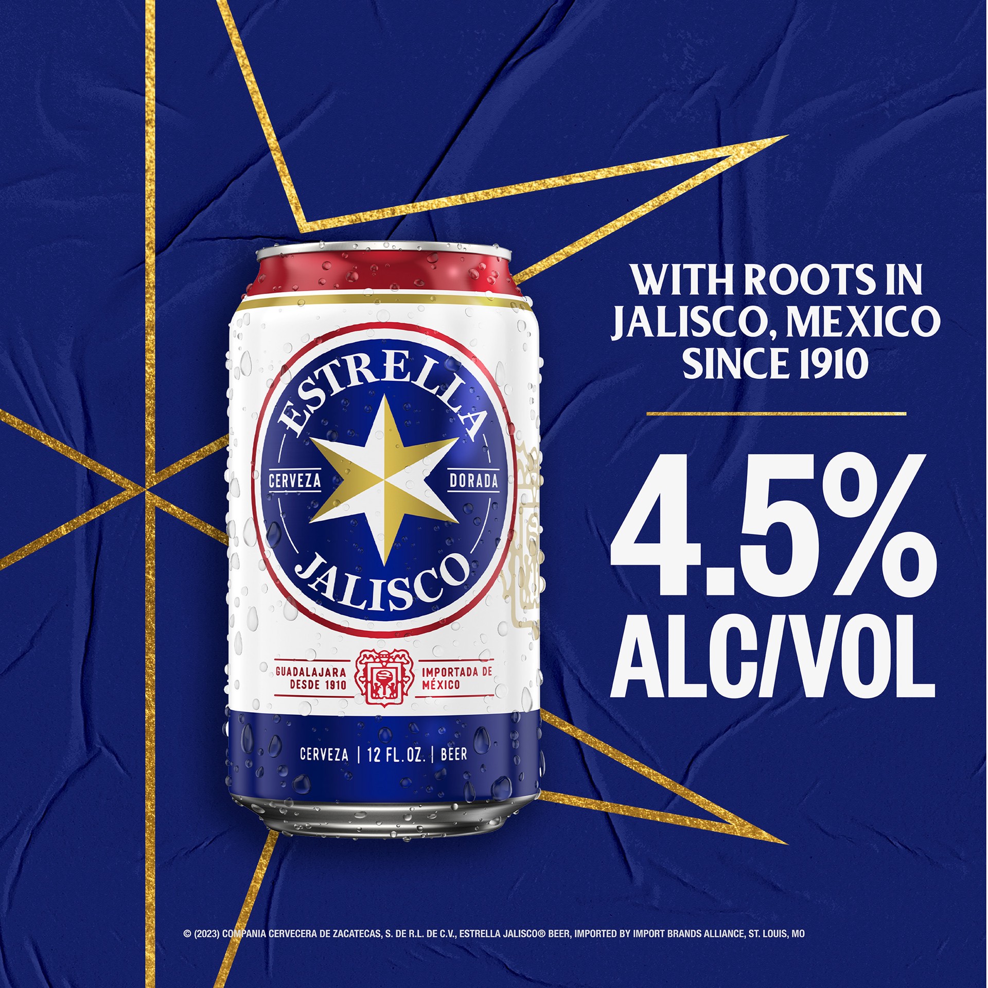 slide 4 of 9, Estrella Jalisco Cans, 24 ct; 12 fl oz