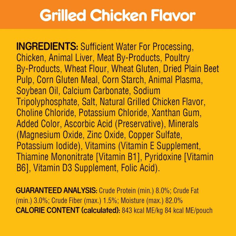 slide 8 of 11, Pedigree Choice Cuts in Gravy Chicken, Vegetable, Steak, and Beef Flavor Variety Pack Pouch Wet Dog Food - 3.5oz/18ct, 18 ct; 3.5 oz