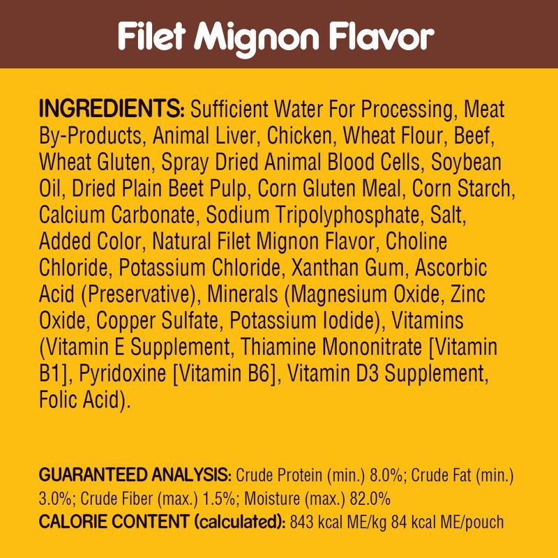 slide 10 of 11, Pedigree Choice Cuts in Gravy Chicken, Vegetable, Steak, and Beef Flavor Variety Pack Pouch Wet Dog Food - 3.5oz/18ct, 18 ct; 3.5 oz