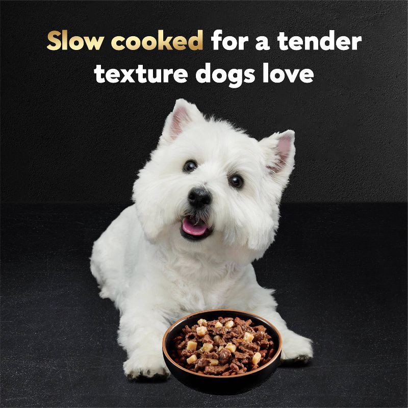 slide 4 of 12, Cesar Classic Loaf in Sauce Beef, Chicken and Steak Flavor Variety Pack Small Breed Wet Dog Food - 3.5oz/36ct, 3.5 oz, 36 ct