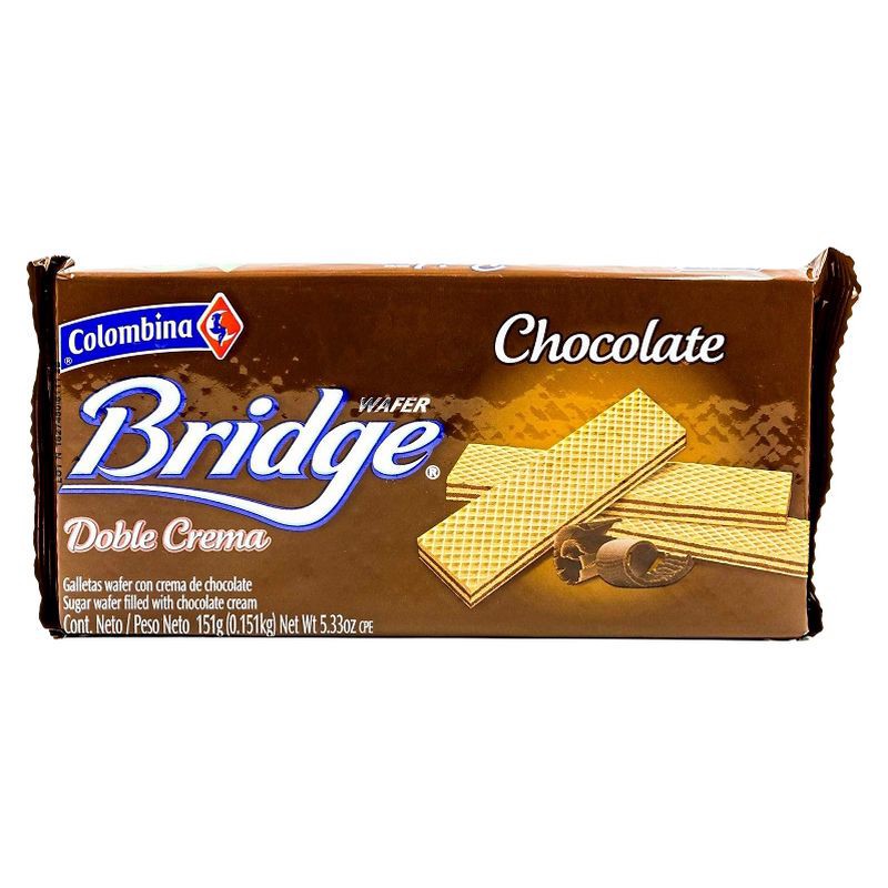 slide 1 of 1, Iberia Colombina Bridge Chocolate Wafers - 5.33oz, 5.33 oz