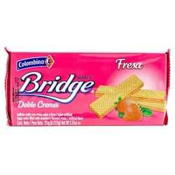 Iberia Colombina Bridge Strawberry Wafers - 5.33oz