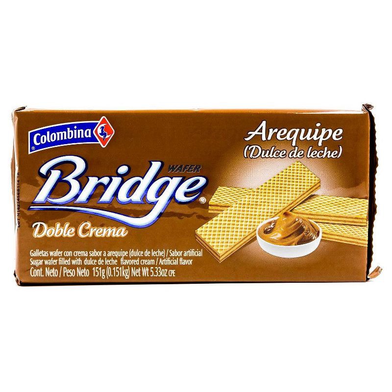 slide 1 of 1, Colombina Bridge Dulce de Leche Wafers - 5.33oz, 5.33 oz