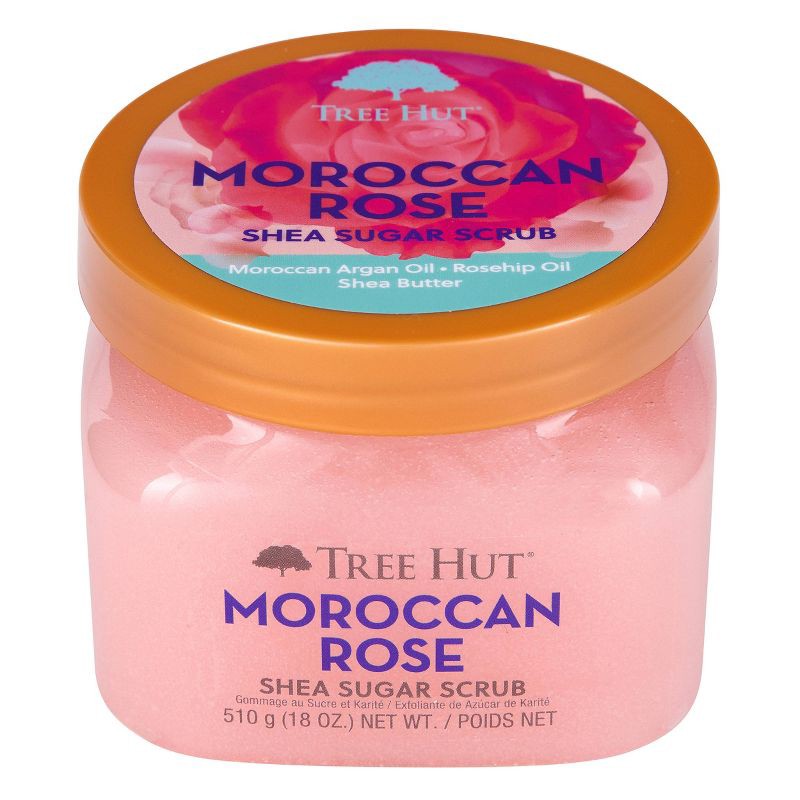 slide 2 of 12, Tree Hut Moroccan Rose Shea Sugar Body Scrub - 18oz, 18 oz