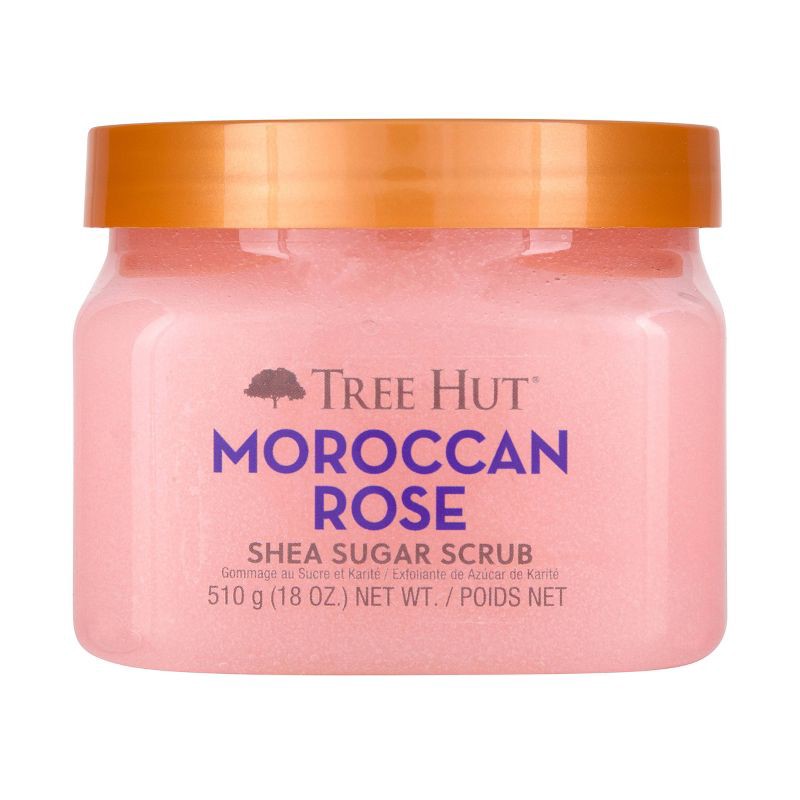 slide 1 of 12, Tree Hut Moroccan Rose Shea Sugar Body Scrub - 18oz, 18 oz