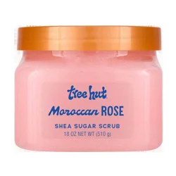 Tree Hut Moroccan Rose Shea Sugar Body Scrub - 18oz
