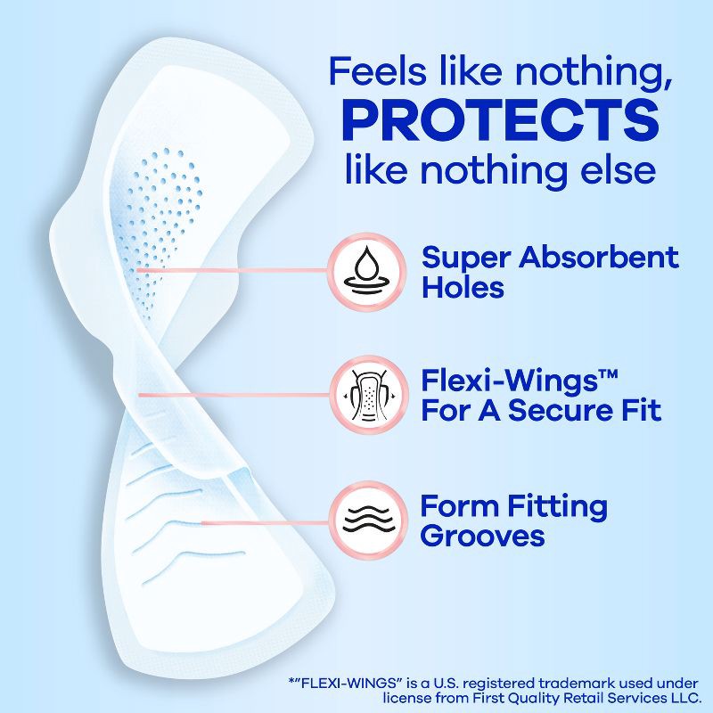 slide 3 of 13, Always Infinity FlexFoam Pads for Women - Extra Heavy Absorbency - Unscented - Size 3 - 28ct, 3 x 28 ct