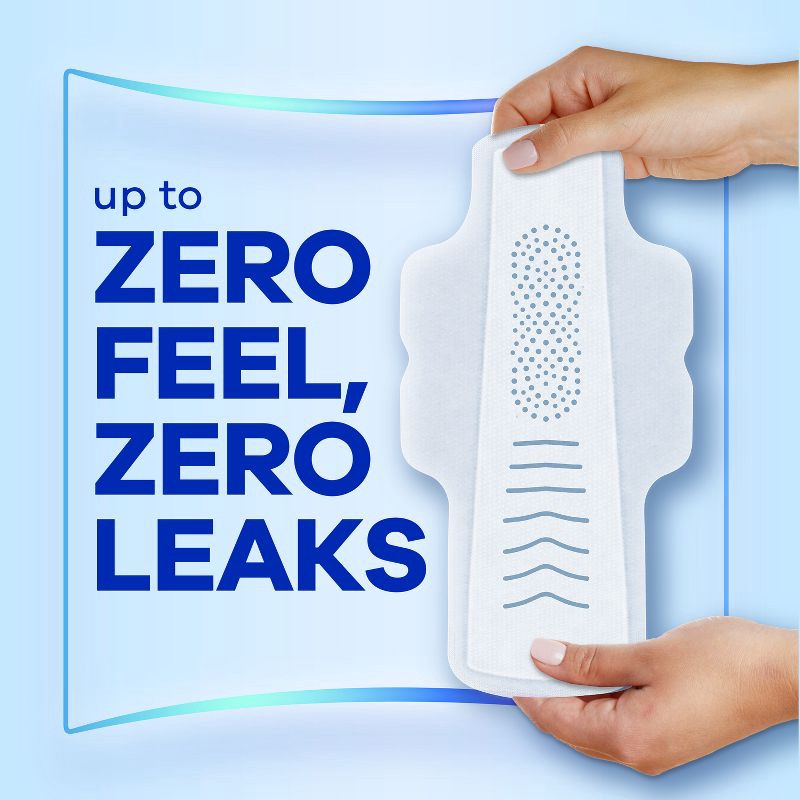 slide 4 of 13, Always Infinity FlexFoam Pads for Women - Extra Heavy Absorbency - Unscented - Size 3 - 28ct, 3 x 28 ct