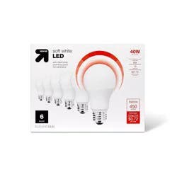LED 40W 6pk Light Bulbs Soft White - up & up™