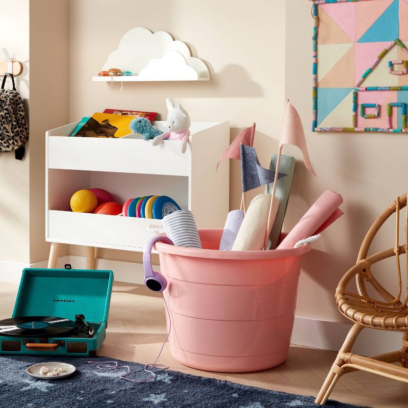 slide 2 of 5, Cloud Decorative Wall Kids' Shelf White - Pillowfort™, 1 ct