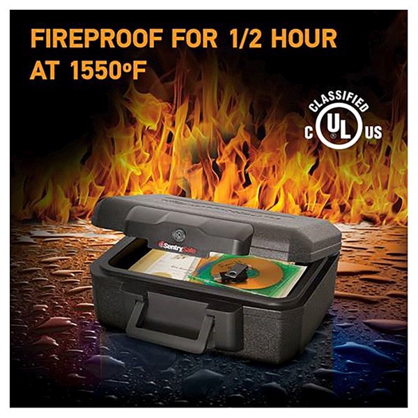 slide 4 of 5, SentrySafe 1200 Fire Chest, 1 ct