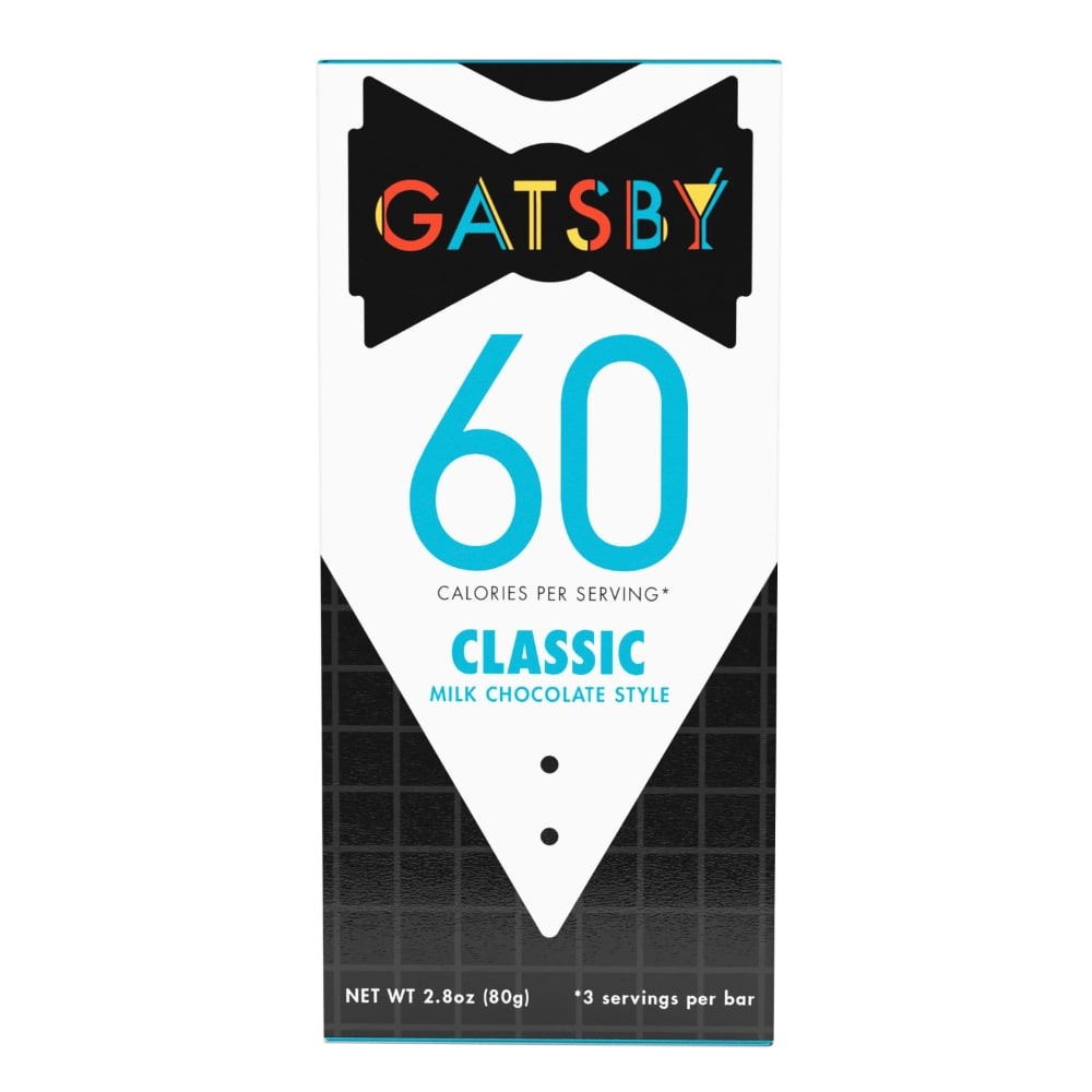 slide 1 of 1, Gatsby Classic Milk Chocolate Bar, 2.8 oz