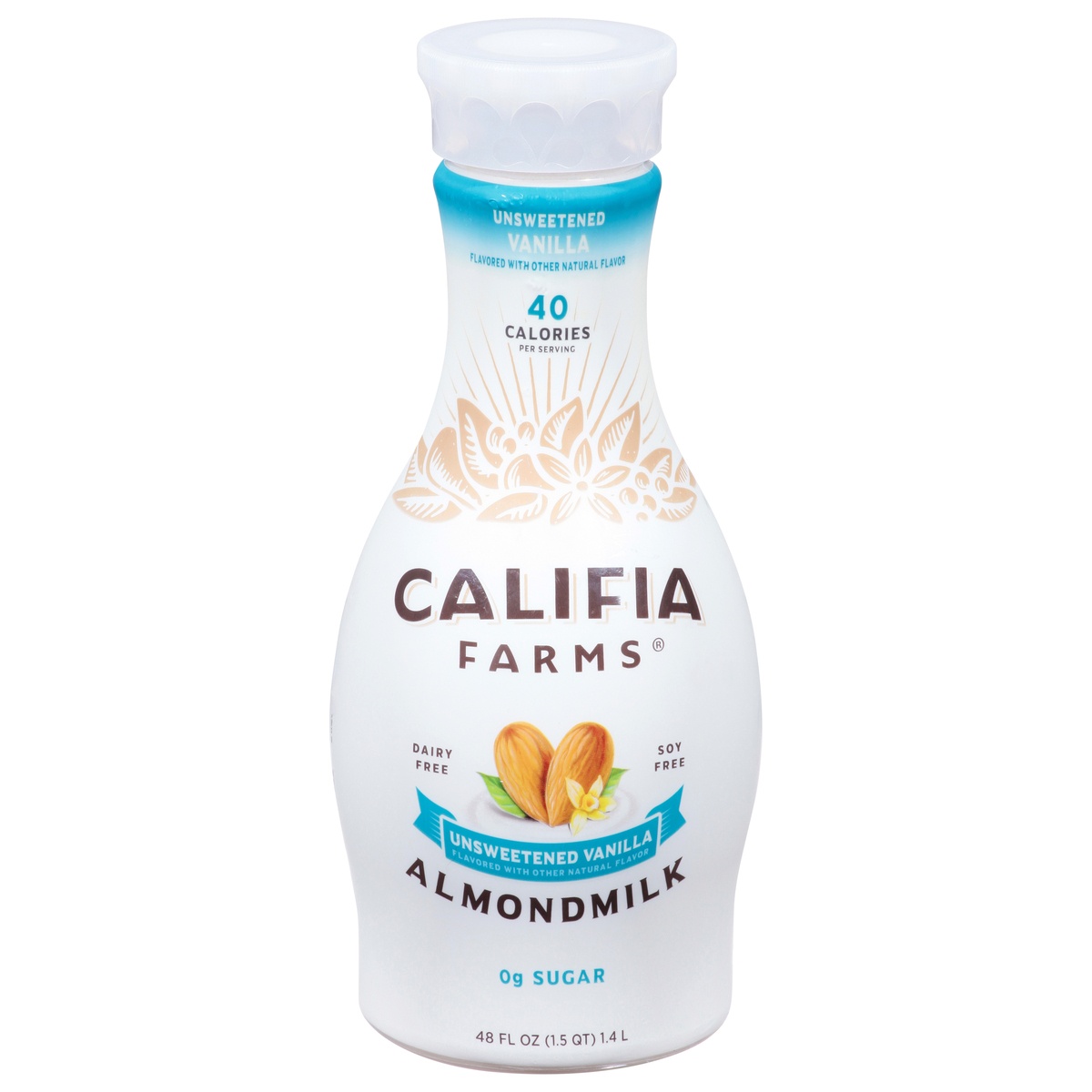 Califia Farms Unsweetened Vanilla Almond Milk 48 Fl Oz | Shipt