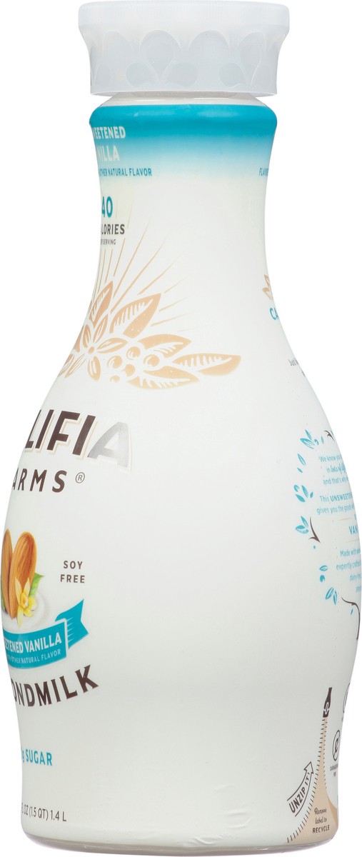 slide 2 of 12, Califia Farms Unsweetened Vanilla Almond Milk, 48 fl oz
