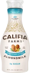 Califia Farms Unsweetened Vanilla Almondmilk 48 fl oz