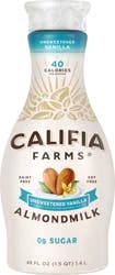 Califia Farms Unsweetened Vanilla Almond Milk