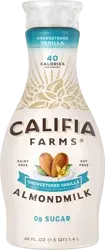 Califia Farms Unsweetened Vanilla Almondmilk 48 fl oz