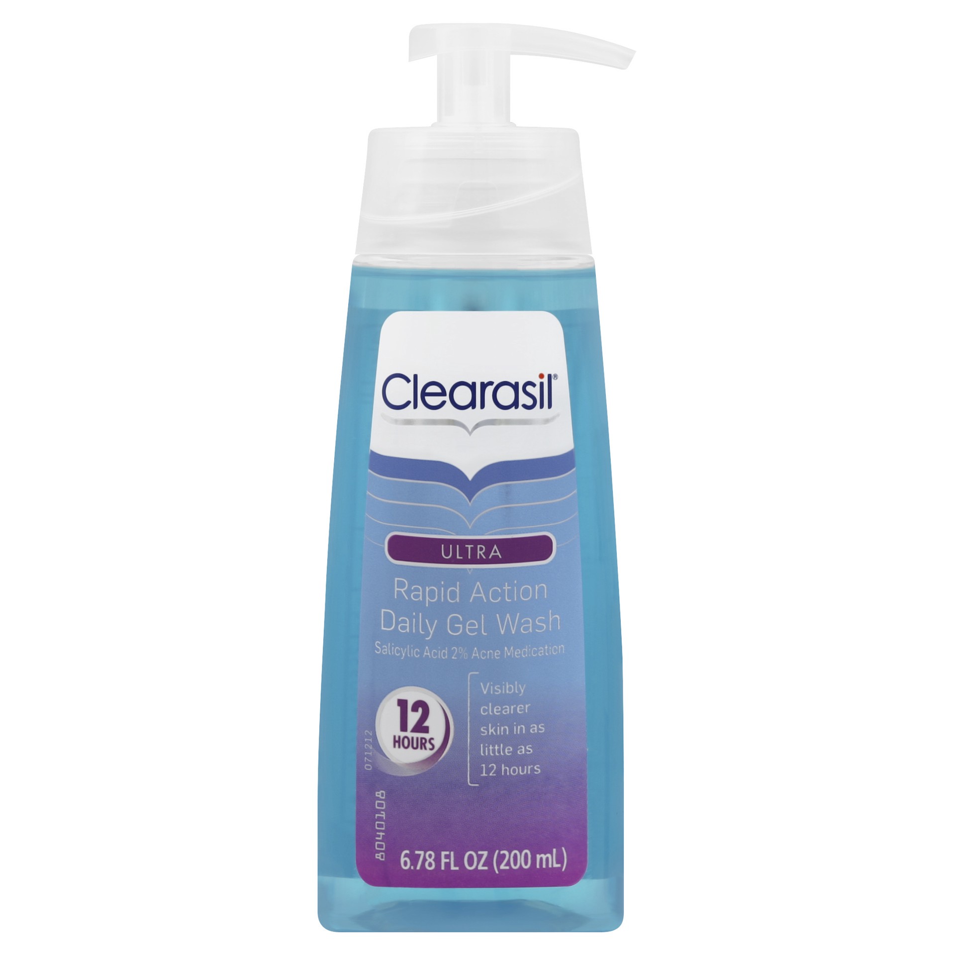 slide 1 of 1, Clearasil Ultra Rapid Action Acne Treatment Face Wash Gel, 6.78 Ounce, 6.78 oz