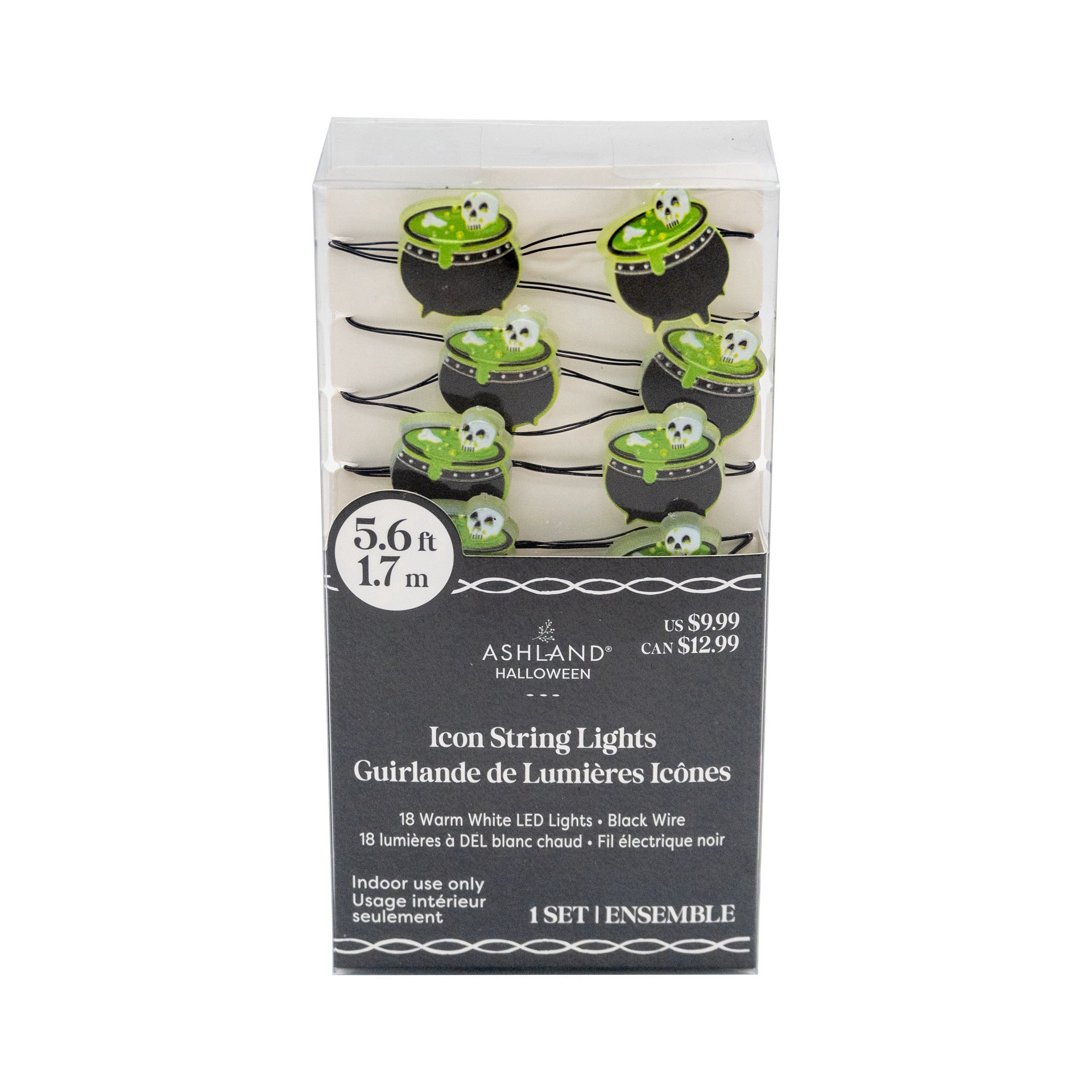 slide 3 of 4, 18ct. Boiling Cauldron Icon Led String Lights By Ashland, 18 ct