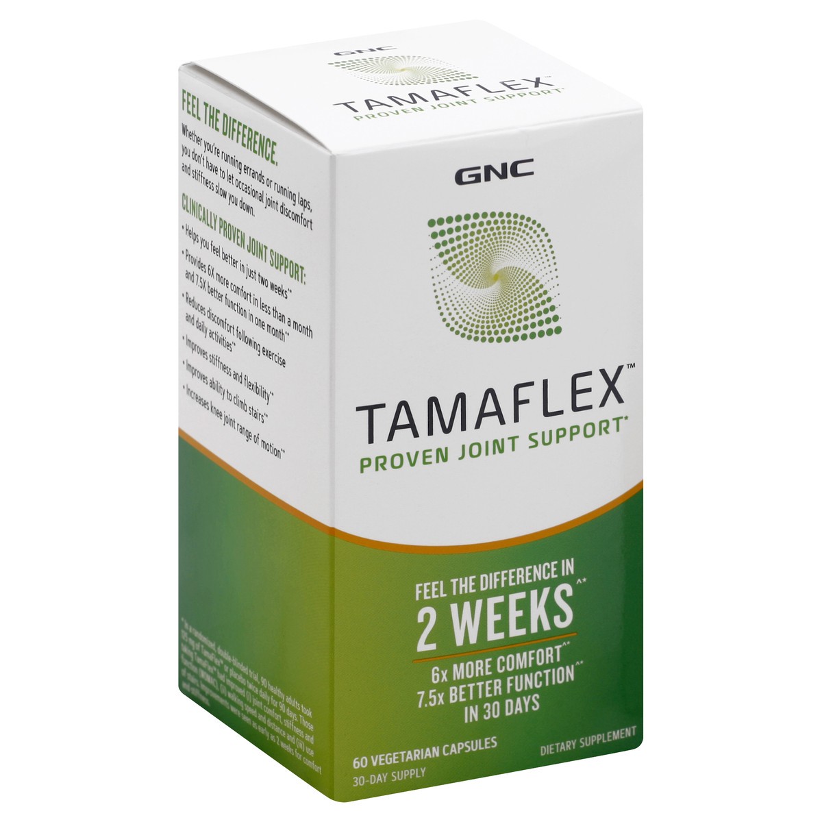 slide 3 of 8, GNC Tamaflex 60 ea, 60 ct