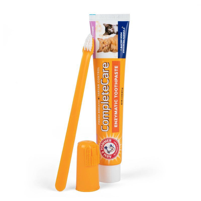 slide 3 of 3, ARM & HAMMER Complete Care Cat Dental Kit - 3ct, 1 ct