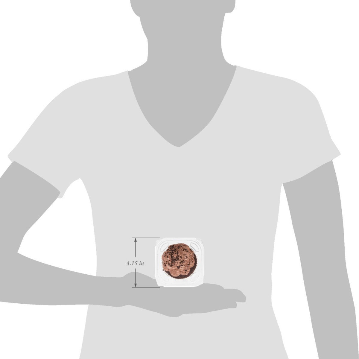 slide 2 of 13, Kimberley's Bakeshoppe Chocolate Filled Gourmet Cupcakes 6 oz, 6 oz