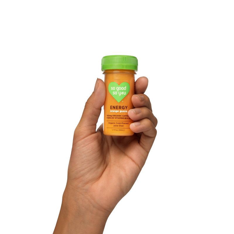 slide 2 of 5, So Good So You Energy Orange Guava Shot - 1.7 fl oz, 1.7 fl oz