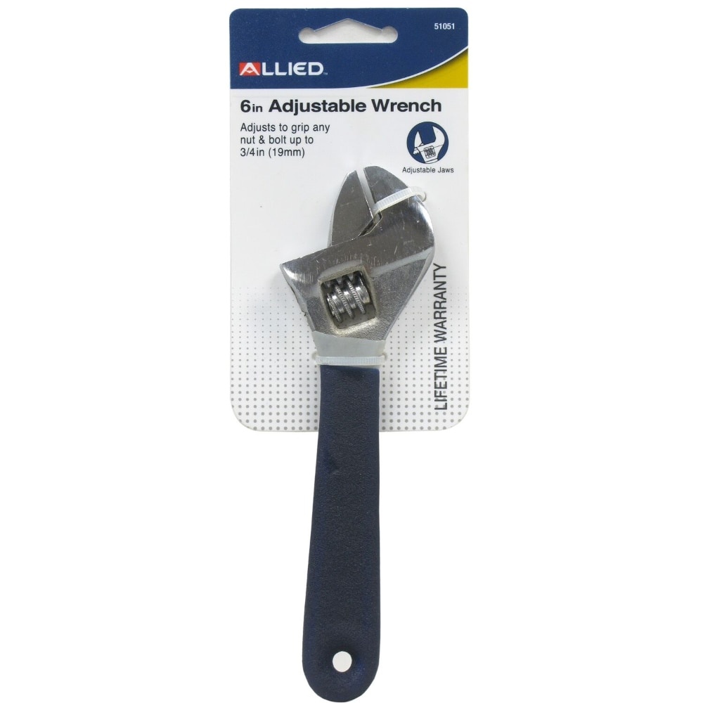slide 1 of 1, Allied Adjustable Wrench - 6 Inch, 1 ct