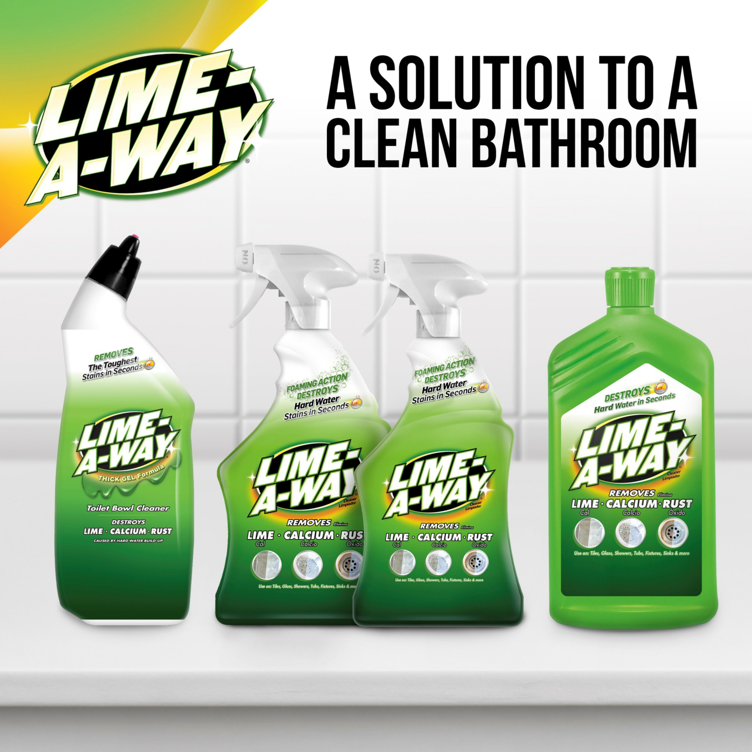 slide 7 of 8, Lime-A-Way Foaming Action Cleaner 22 oz, 22 oz